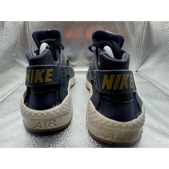 Nike Air Huarache Run SE Afro Punk Men's Sneakers Blue Size 10 - Picture 7 of 10